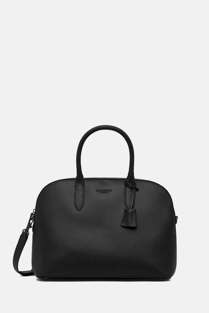 Kožená kabelka Marc O'Polo černá barva, 5000009167