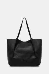Kožená kabelka Marc O'Polo černá barva, 5000009281