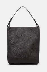 Kožená kabelka Marc O'Polo hnědá barva, 5000007749