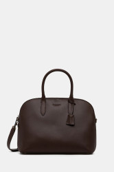Kožená kabelka Marc O'Polo hnědá barva, 5000009167
