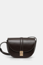 Kožená kabelka Marc O'Polo hnědá barva, 50912210702203
