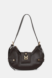 Kožená kabelka Marciano by Guess hnědá barva, 5BGZ21 7414A