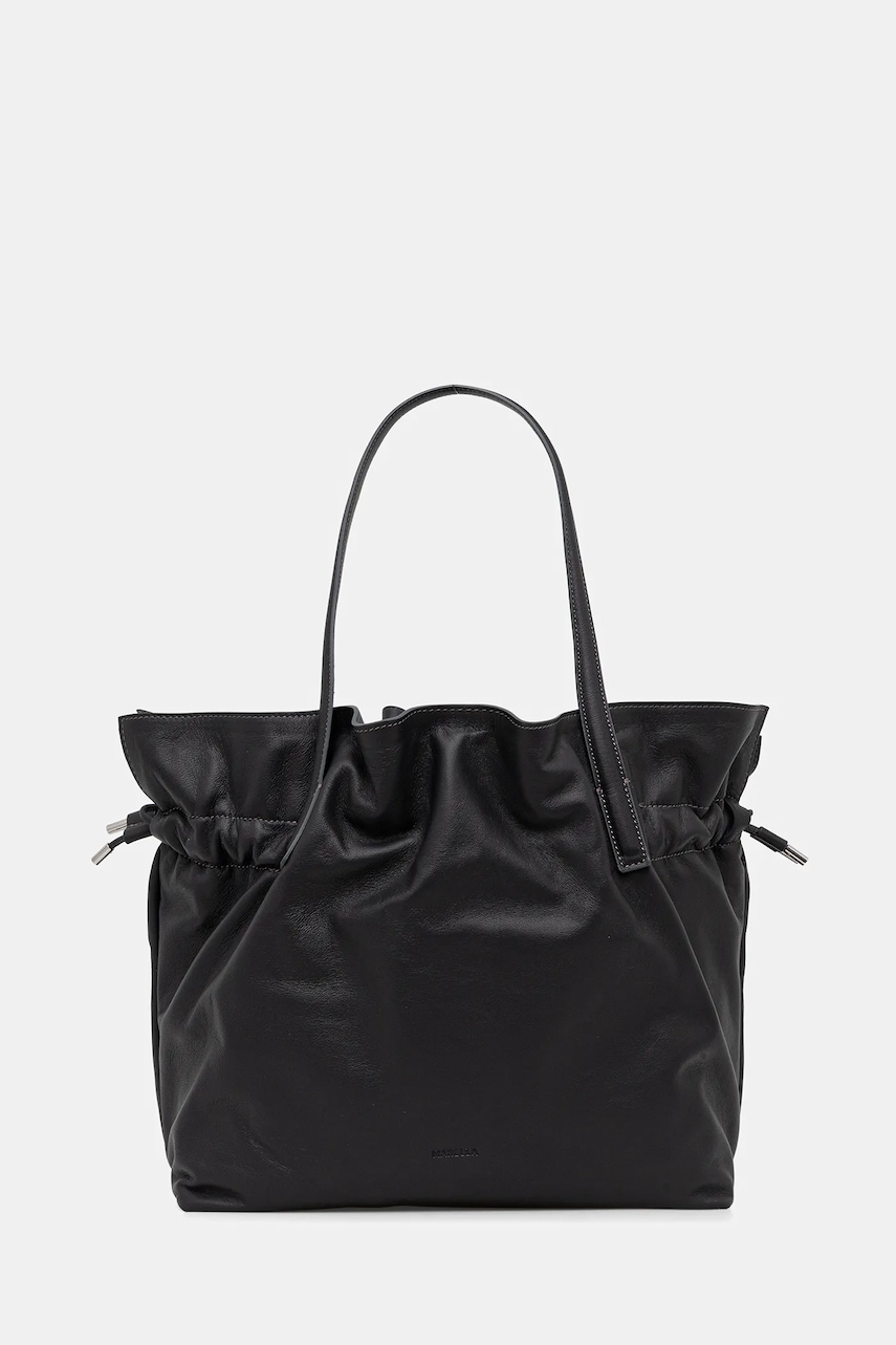 Kožená kabelka Marella šedá barva, 2523519047200