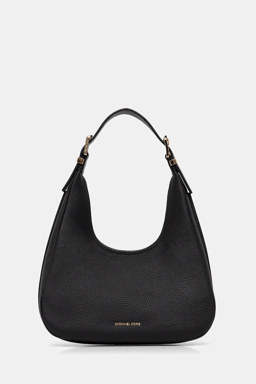 Kožená kabelka MICHAEL Michael Kors černá barva, 30F4GY5H1L