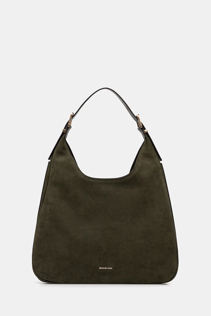 Kožená kabelka MICHAEL Michael Kors NOLITA hnědá barva, 30F4GY5H3T