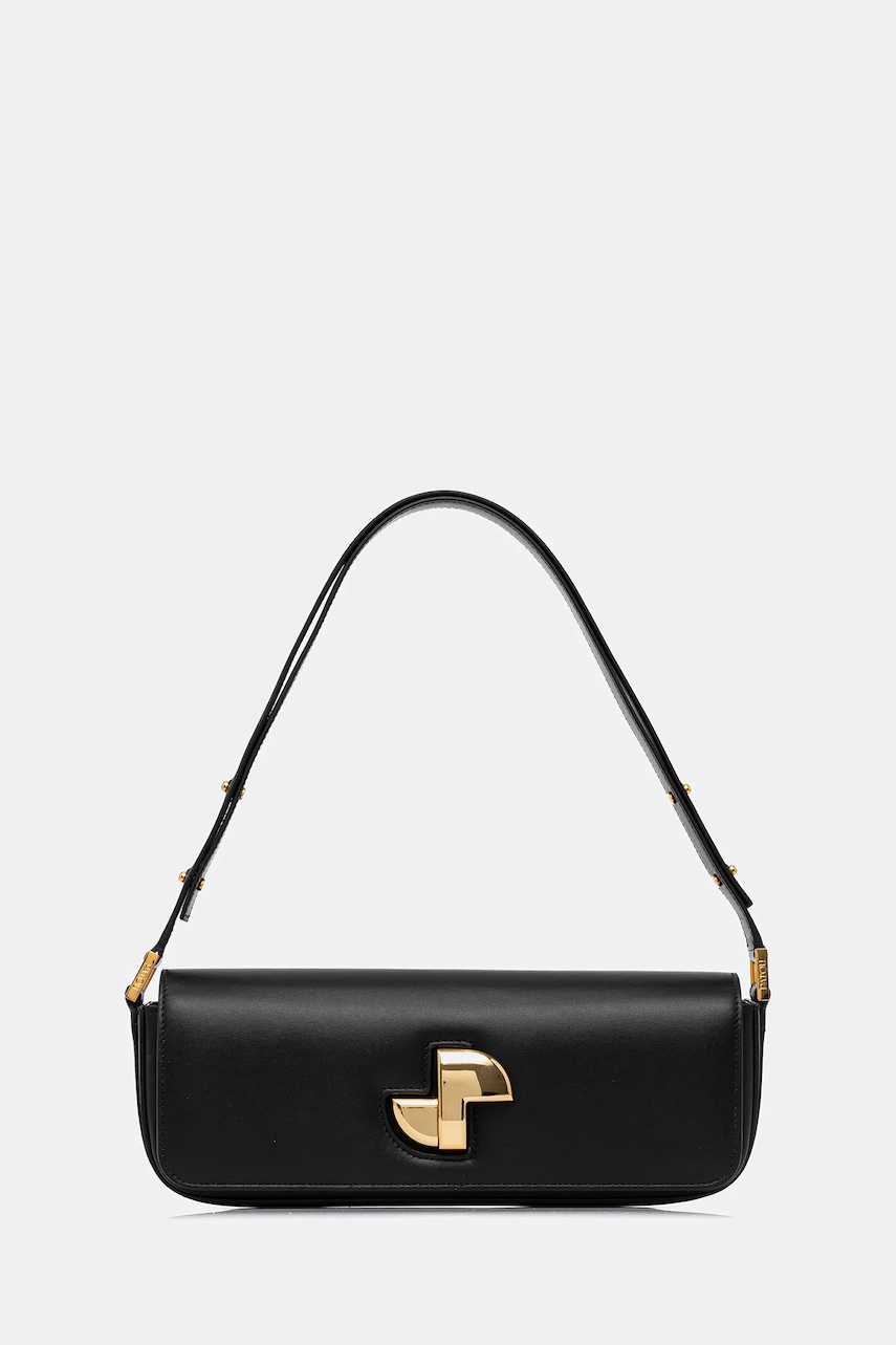 Kožená kabelka Patou černá barva, BA0245000