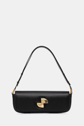 Kožená kabelka Patou černá barva, BA0245000