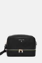 Kožená kabelka Patrizia Pepe černá barva, 8B0253 L001