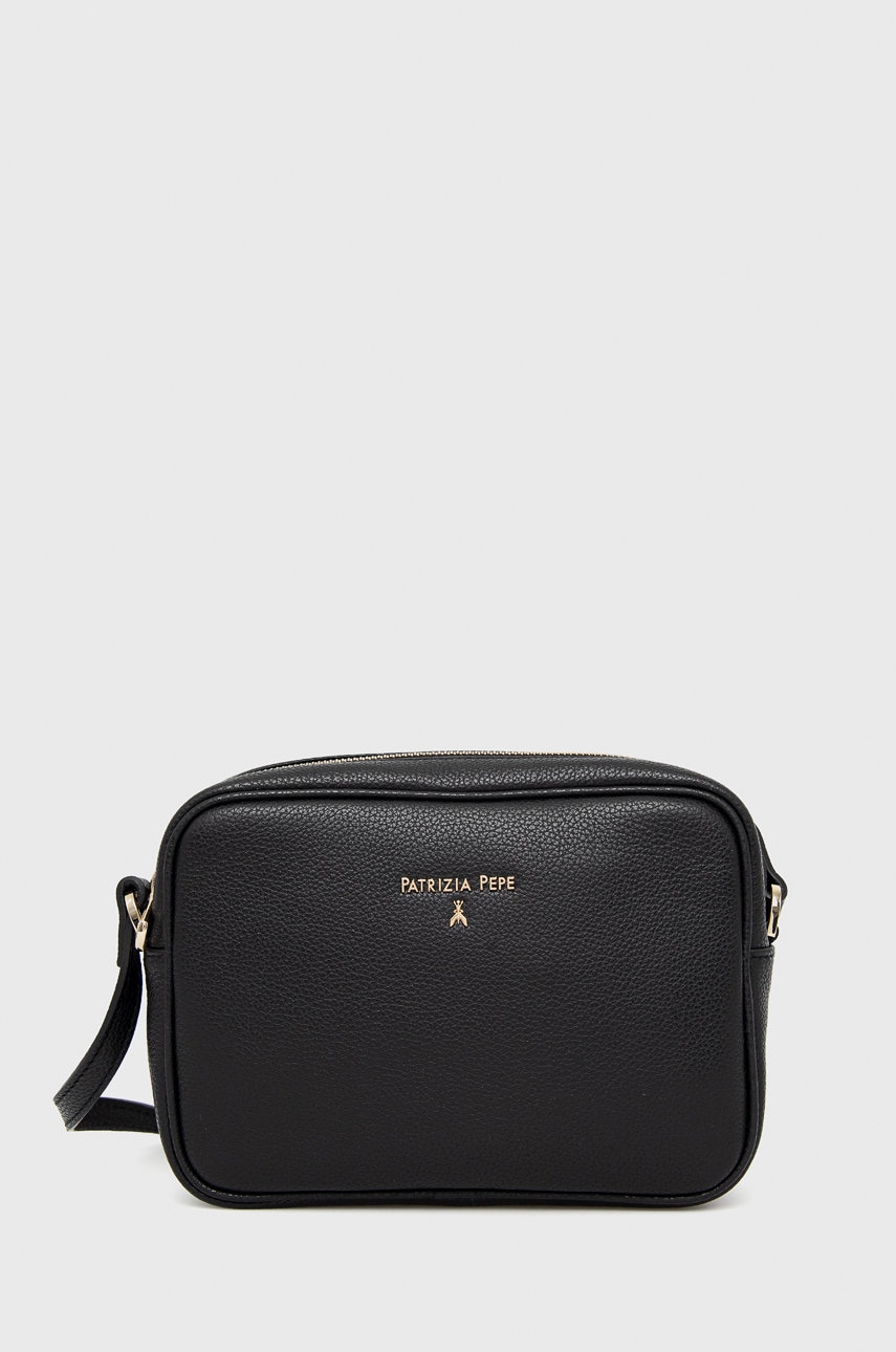Kožená kabelka Patrizia Pepe