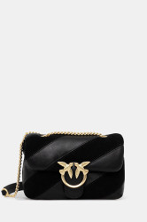 Kožená kabelka Pinko černá barva, 100039 A2JY