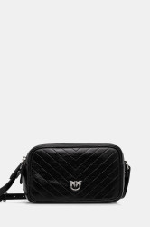 Kožená kabelka Pinko černá barva, 104336 A2JC