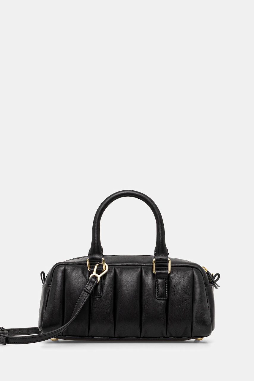 Kožená kabelka Stand Studio Jemima černá barva, 66533-7010