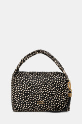 Kožená kabelka Tommy Hilfiger černá barva, AW0AW18230