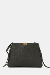 Kožená kabelka Tommy Hilfiger zelená barva, AW0AW17661