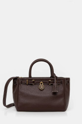 Kožená kabelka Tommy Hilfiger zelená barva, AW0AW17926