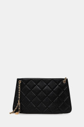 Kožená kabelka Tory Burch Fleming černá barva, 176623-001