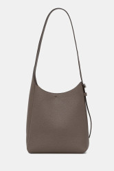 Kožená kabelka Tory Burch Romy hnědá barva, 175172-250