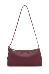 Kožená kabelka Tous FOLD vínová barva, 2002306721
