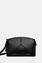 Kožená kabelka Victoria Beckham černá barva, B225AAC006557A