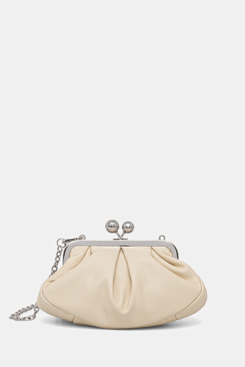 Kožená kabelka Weekend Max Mara PRATI