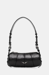 Kožená kabelka ZADIG&VOLTAIRE černá barva, LWBA04133