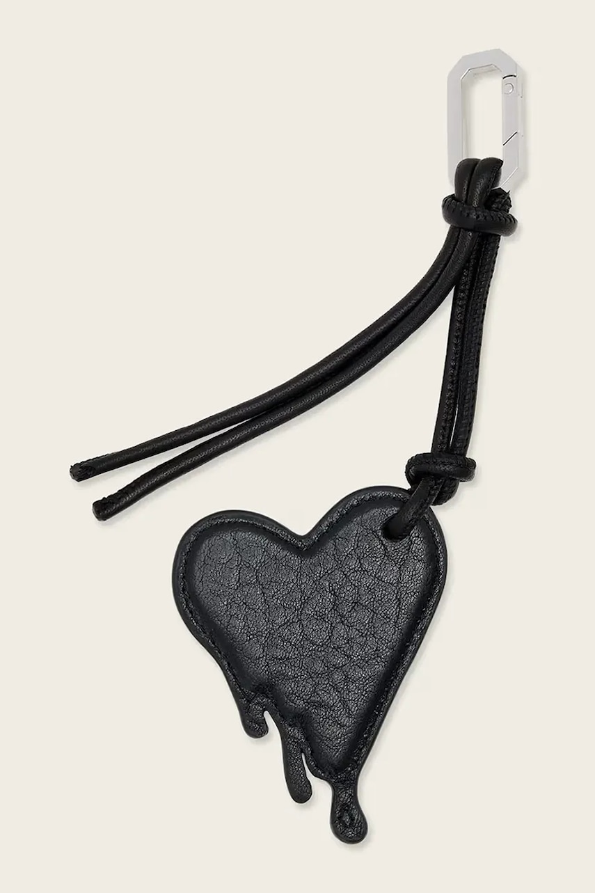 Kožená klíčenka AllSaints DRIP