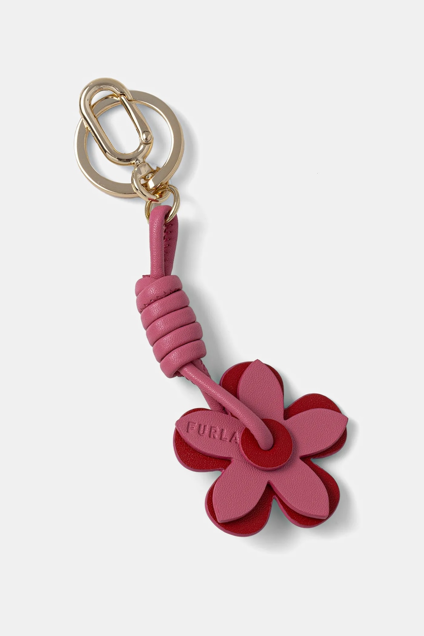 Kožená klíčenka Furla