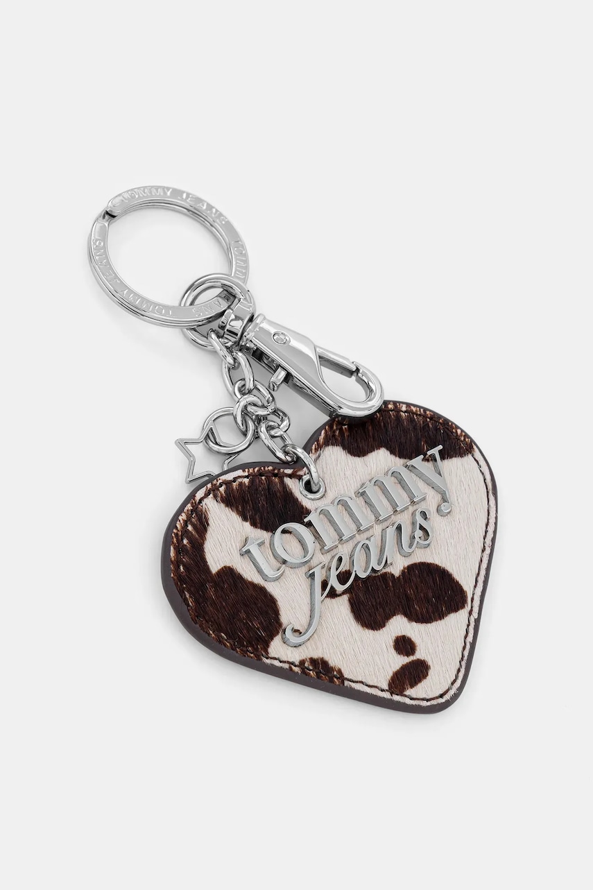 Kožená klíčenka Tommy Jeans
