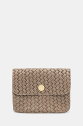 Kožená peněženka Answear.LAB dámská, béžová barva