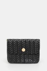 Kožená peněženka Answear.LAB dámská, černá barva