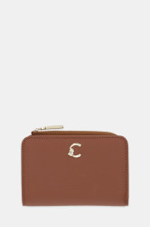 Kožená peněženka Coccinelle COCCINELLE C-ME dámská, modrá barva, E2.SSL.11.D1.21