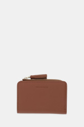 Kožená peněženka Coccinelle TASSEL dámská, hnědá barva, E2.MU0.11.D1.01