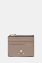 Kožená peněženka Furla dámská, béžová barva, WP00388.ARE000.1257S