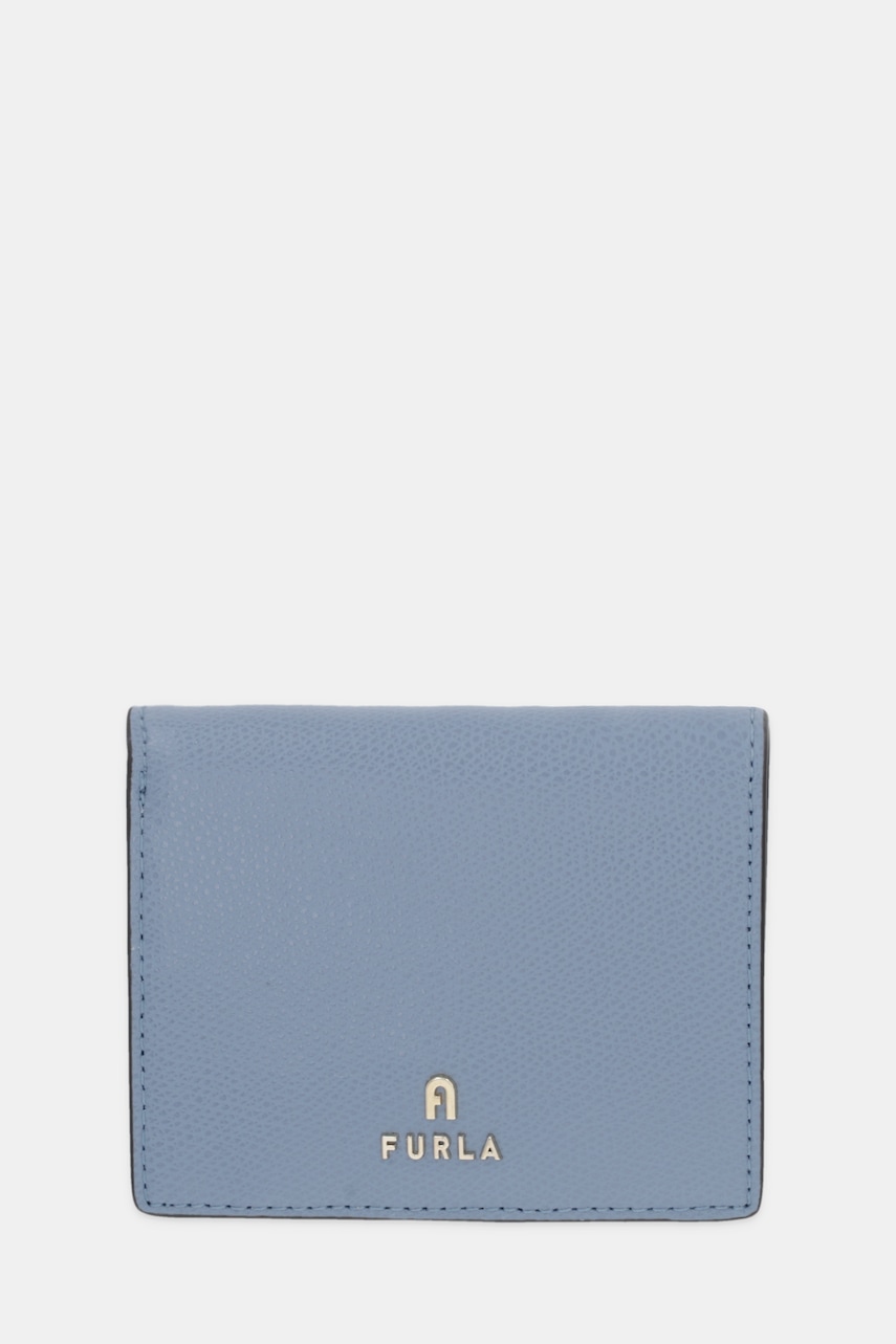 Kožená peněženka Furla dámská, modrá barva, WP00304 ARE000 4352S