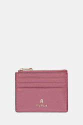 Kožená peněženka Furla dámská, růžová barva, WP00388.ARE000.4147S