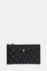 Kožená peněženka Kurt Geiger London KENSINGTON dámská, černá barva, 4703900109