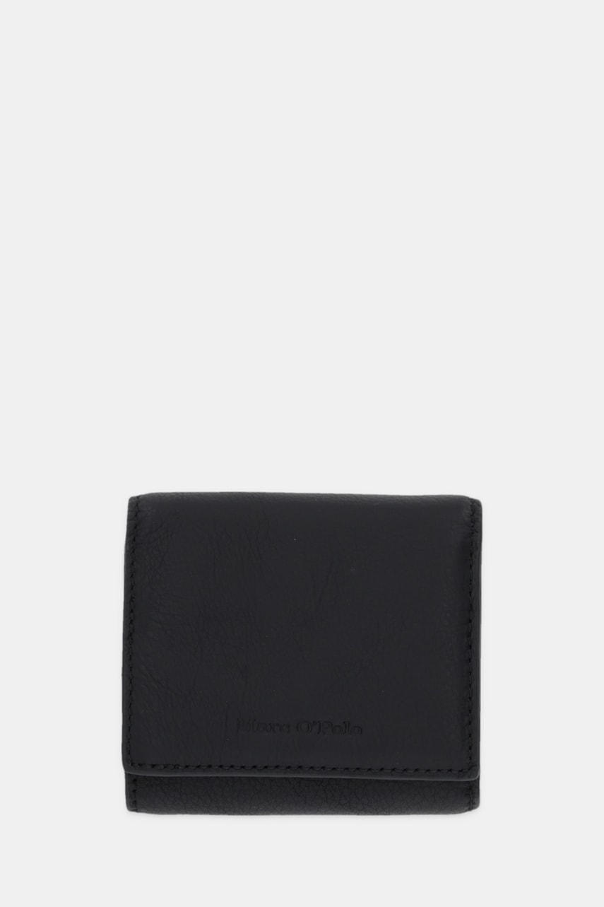 Kožená peněženka Marc O'Polo dámská, černá barva, 50819905601110