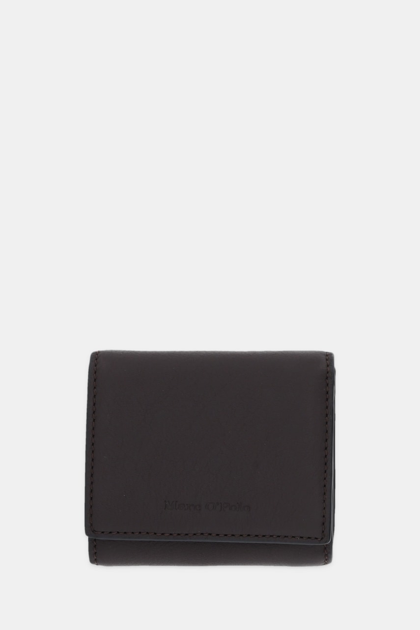 Kožená peněženka Marc O'Polo dámská, hnědá barva, 50819905601110