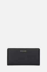 Kožená peněženka MICHAEL Michael Kors BRYANT dámská, černá barva, 32S5GYTP3L