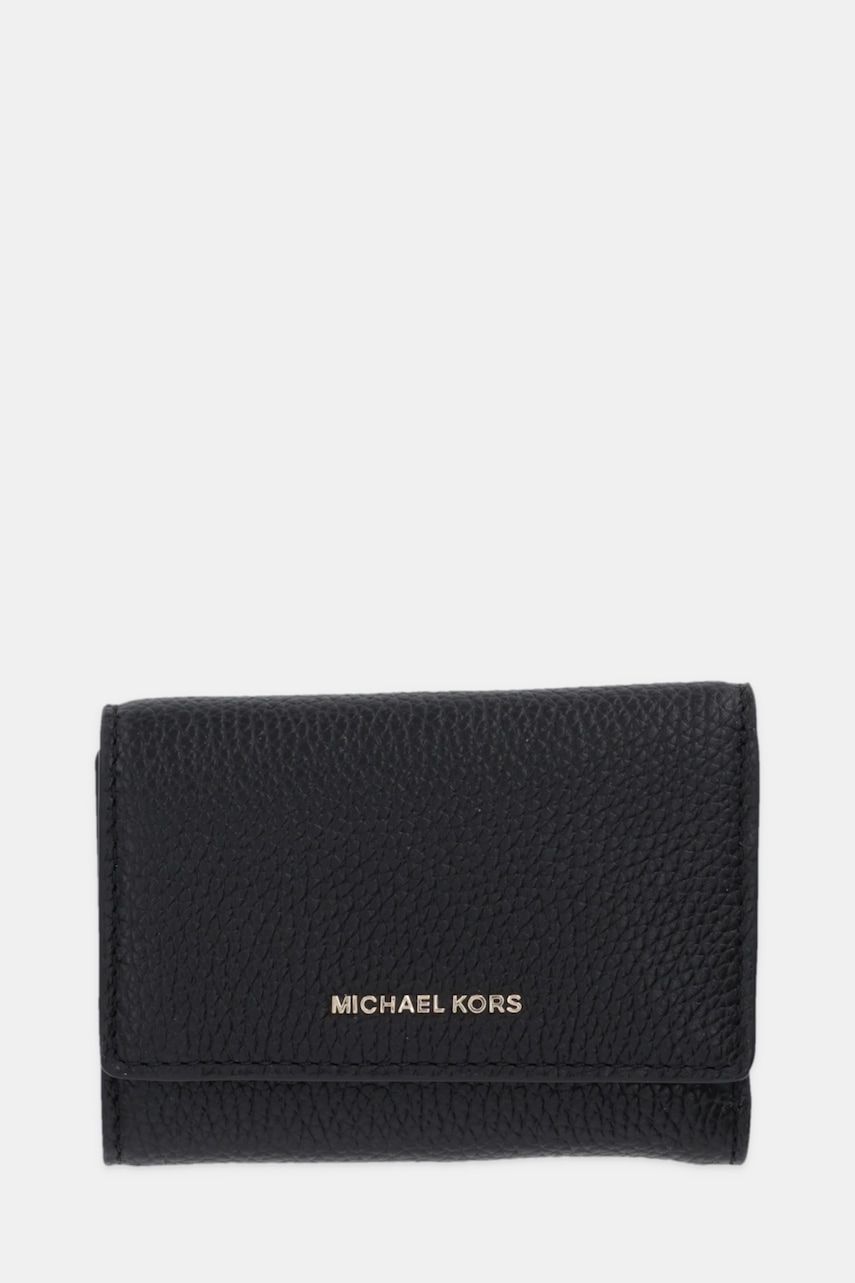 Kožená peněženka MICHAEL Michael Kors BRYANT dámská, hnědá barva, 32S5GYTP1L