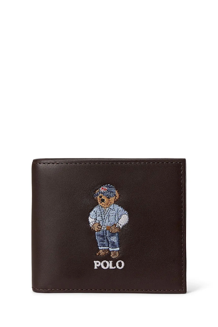 Kožená peněženka Polo Ralph Lauren