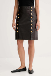 Kožená sukně Bally