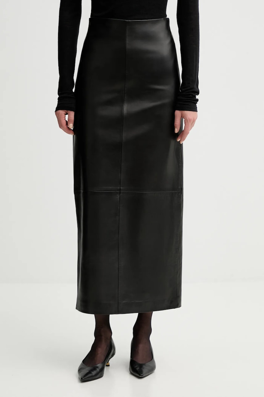 Kožená sukně Liviana Conti