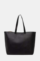 Kožená taška Calvin Klein černá barva, K50K512894