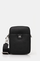 Kožená taštička Karl Lagerfeld K/MONOGRAM