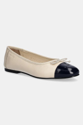 Kožené baleríny Gant Chadii béžová barva, 30511856.G692