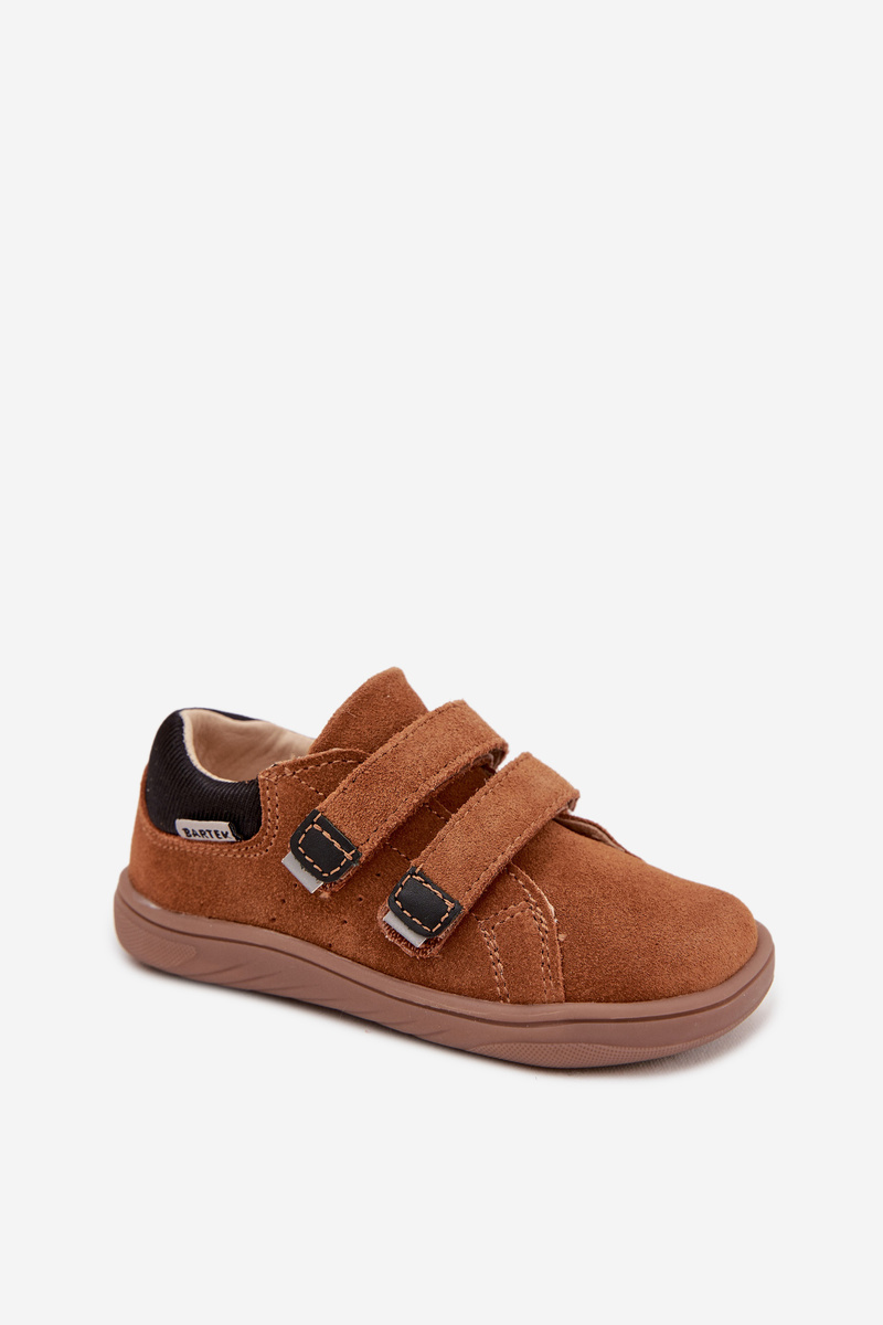 Kožené barefoot dětské boty Bartek