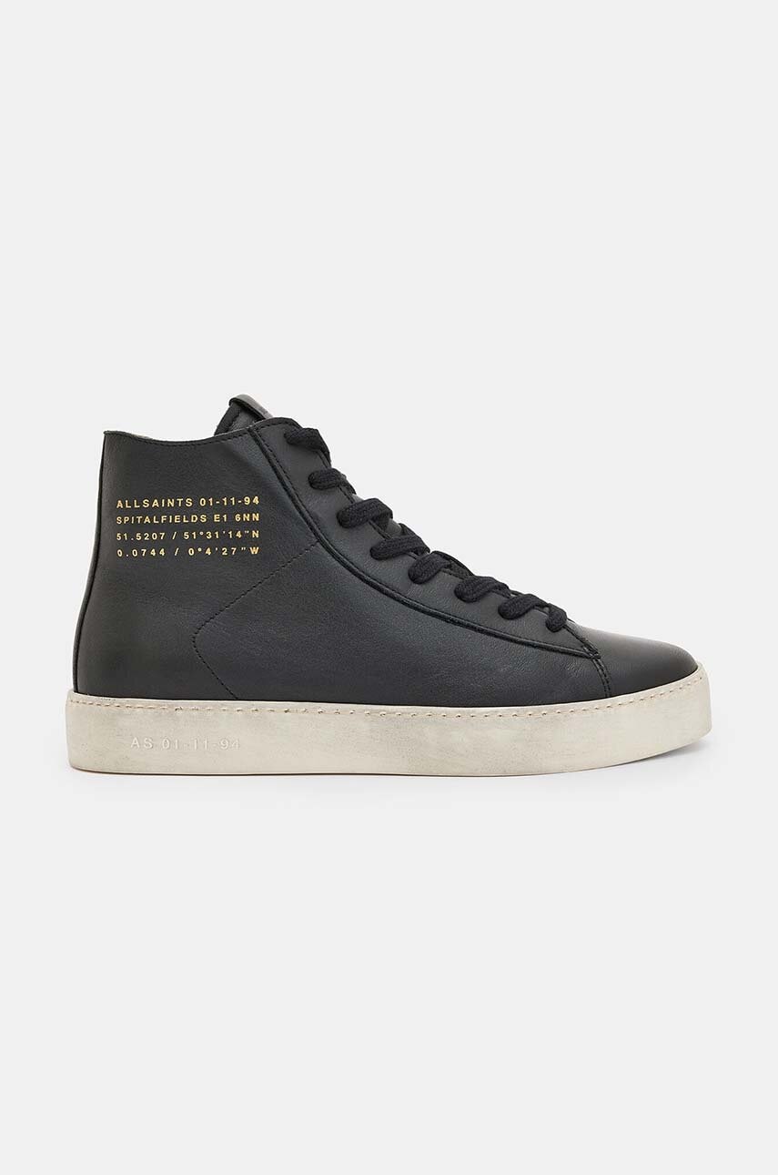 Kožené kecky AllSaints Tana High Top