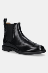 Kožené kotníkové boty Tommy Hilfiger HILFIGER VOGUE LTH A BROGUE BOOT