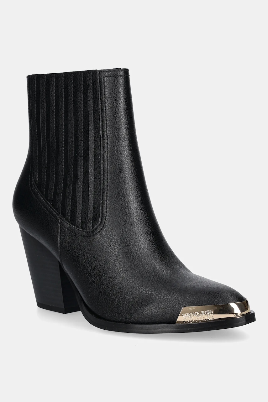 Kožené kotníkové boty Versace Jeans Couture